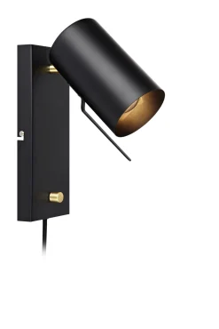 CARRIE Kinkiet 1L Czarny