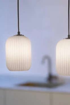 CAVA Pendant 3L Straight Black/White (108563) Markslojd