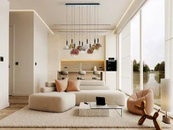 Charlize lampa wisząca 9L (312394) - Schuller