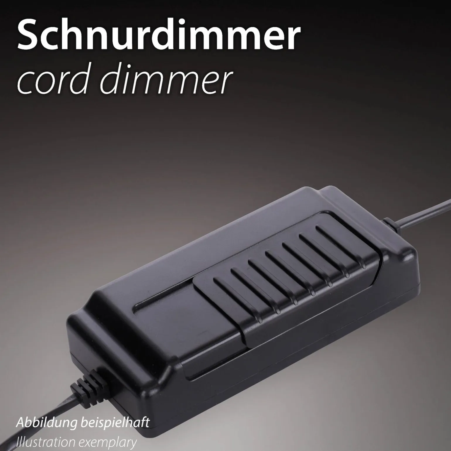 Ściemnialna lampa stołowa POSH SZARA (15697-15) - Paul Neuhaus