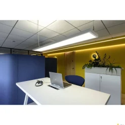 Ściemnialna lampa wisząca WORKLIGHT PRO 150 DALI, Touch, biała (1007472) - SLV