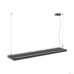 Ściemnialna lampa wisząca WORKLIGHT PRO 120 DALI, Touch, czarna (1007468) - SLV