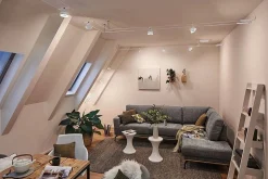 Corduo System linkowy DC Circle 5W Bia-mat /Chrom 230V/12V DC twszt 3000K (PL94478) - Paulmann