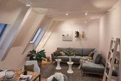 Corduo System linkowy DC Frame 5x4,8W Bi mat /Chrom 230V/12V DC 60VA twszt 3000K (PL94483) - Paulmann