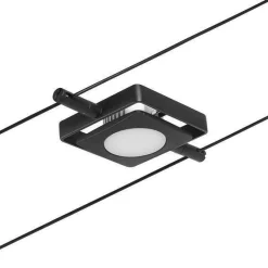 Corduo System linkowy Spot MacLED 4,5W Cz mat/Chrom 12V DC twszt 3000K (PL94425) - Paulmann