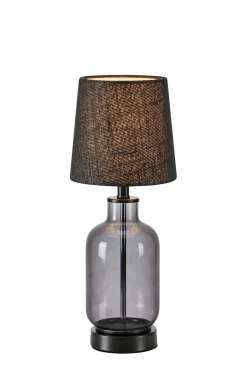 COSTERO Table 1L 43cm Smoke/Black (108695) Markslojd