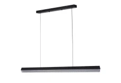 Czarna lampa wisząca z połyskiem kryształu ANABELLA LED 120 cm (ST-8501 black) - Step into Design