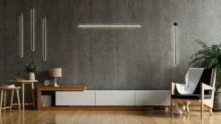 Czarny kinkiet OMBRE 80 (MSE010100382) - Moosee