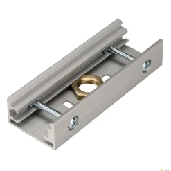 ŁĄCZNIK DOCZOŁOWY, do 3-fazowej wysokonapięciowej szyny natynkowej EUTRAC, gwint M13, kolor srebrnoszary (145604) - SLV