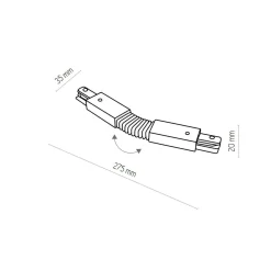 ŁĄCZNIK ELASTYCZNY BIAŁY (2030) - Zuma Line