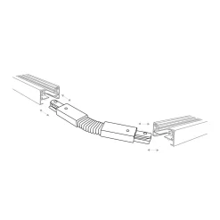 ŁĄCZNIK ELASTYCZNY CZARNY (2060) - Zuma Line