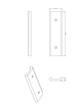 Łącznik GALAXY-SL1 CP doszynoprzewódów magnetycznych SURFACE 23 LOW (033390B) - ZARlight