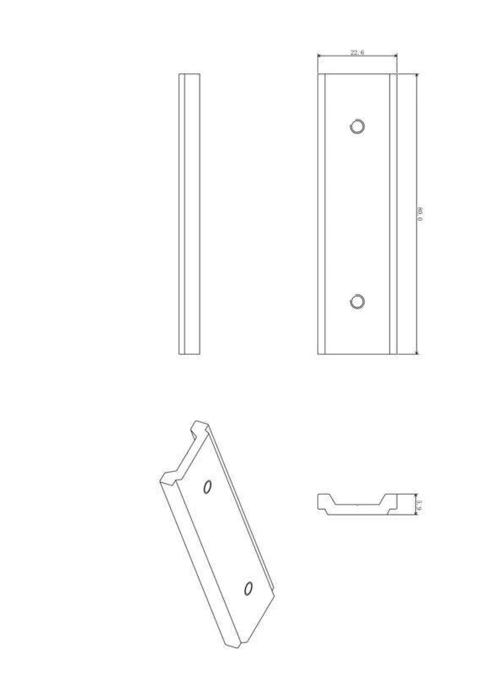 Łącznik GALAXY-SL1 CP doszynoprzewódów magnetycznych SURFACE 23 LOW (033390B) - ZARlight