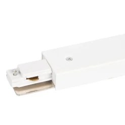 Łącznik Prosty Track Biały 1-Obwodowy + zasilanie centralne (ML0715) - Milagro