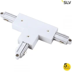 cznik T do szyna 1f., natynk., biała, uziemienie-lewa