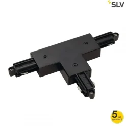 cznik T do szyna 1f., natynk., czarna, uziemienie-lewa