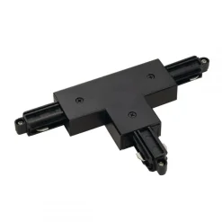 cznik T do szyna 1f., natynk., czarna, uziemienie-lewa