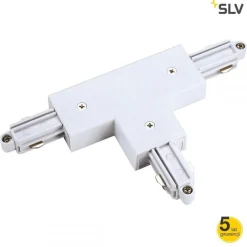 cznik T do szyna 1f., natynk., biała, uziemienie-prawa