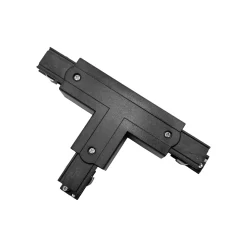 Łącznik T prawy do szyn 3F czarny (TRA-TR-BK) - Yaskr