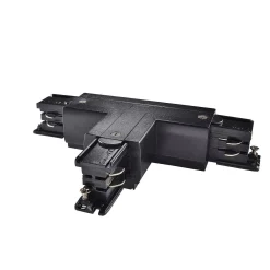 Łącznik typu T szynoprzewodu (lewy) (czarny) (8123) - Shilo