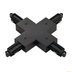 ŁĄCZNIK X, do 1-fazowej szyny wysokonapięciowej natynkowej, kolor czarny (143160) - SLV