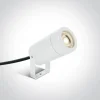 DALSA projektor ogrodowy biały (67200G/W) - One Light