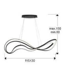 Danza lampa wisząca (513177) - Schuller