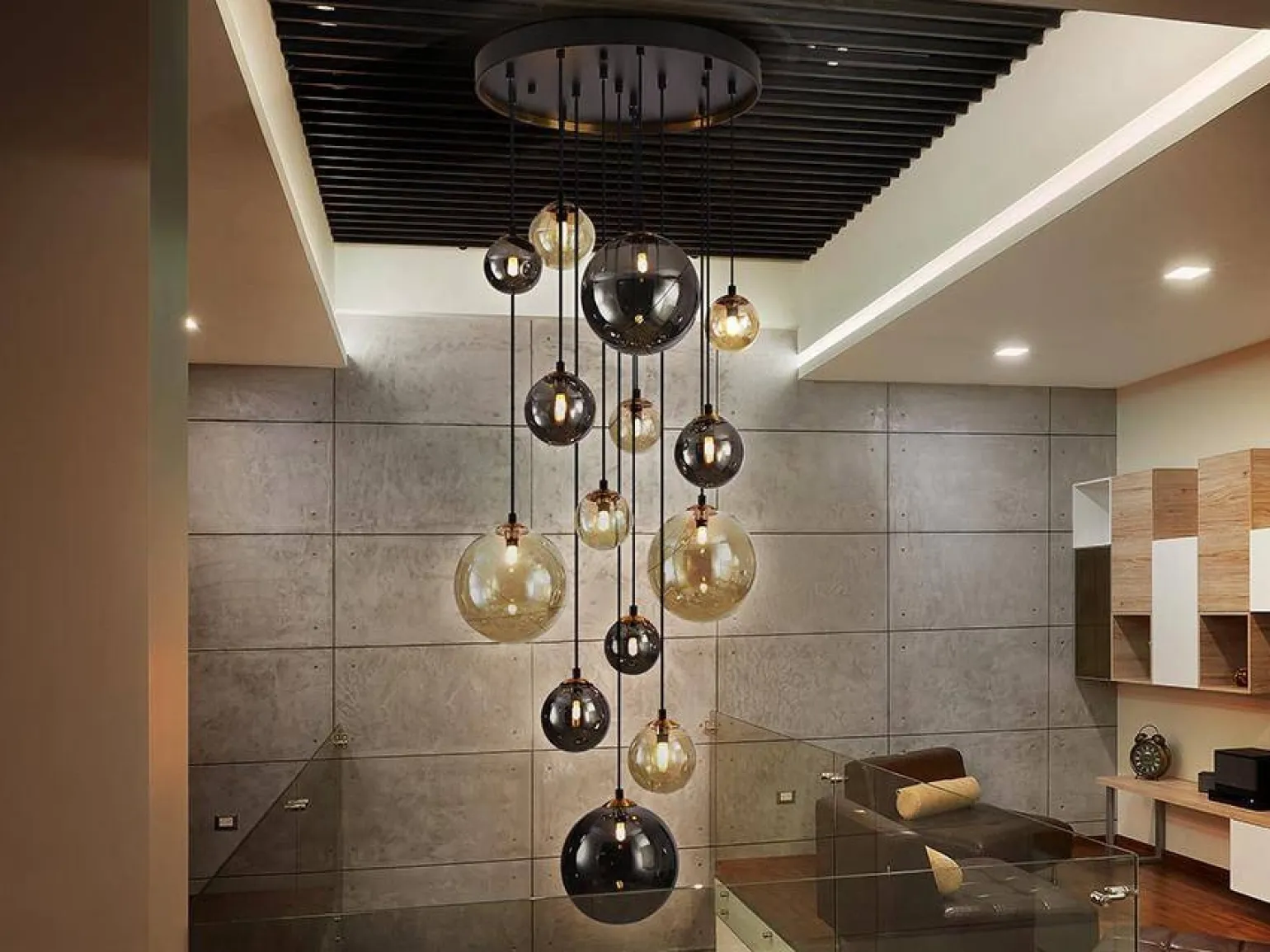 Dark lampa wisząca 14L (439015) - Schuller