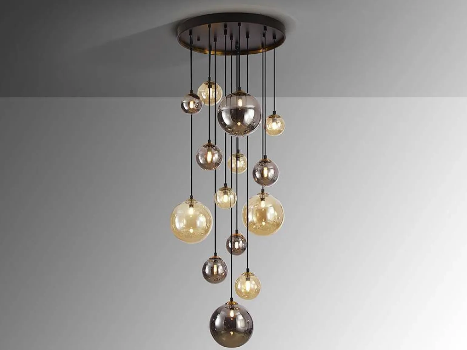 Dark lampa wisząca 14L (439015) - Schuller