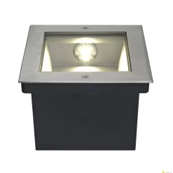 DASAR 255, lampa podłogowa wpuszczana outdoor, LED, 3000K, IP67, stal nierdzewna 316, asymetryczna, 34W (229383) - SLV