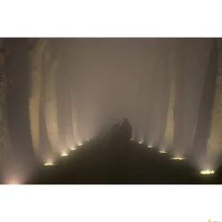 DASAR 215, lampa podłogowa wpuszczana outdoor, QPAR111, IP67, okrągła, stal nierdzewna 316, maks. 75W (229230) - SLV