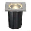 DASAR EXACT 116, lampa podłogowa wpuszczana outdoor, QPAR51, IP67, kwadratowa, stal nierdzewna 316, maks. 35W (228434) - SLV