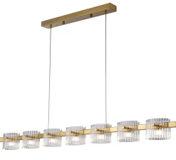 Dekoracyjna lampa wisząca BACCIO LED złota 120 cm (ST-DL8520) - Step into Design