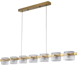 Dekoracyjna lampa wisząca BACCIO LED złota 120 cm (ST-DL8520) - Step into Design