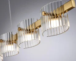 Dekoracyjna lampa wisząca BACCIO LED złota 120 cm (ST-DL8520) - Step into Design