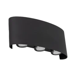 Dekoracyjny kinkiet na elewację ARROW BLACK LED IP 54(18181) - TK Lighting