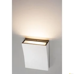 DELWA WIDE LED, lampa ścienna outdoor, 3000K, 100°, kolor biały, IP44 (1000340) - SLV