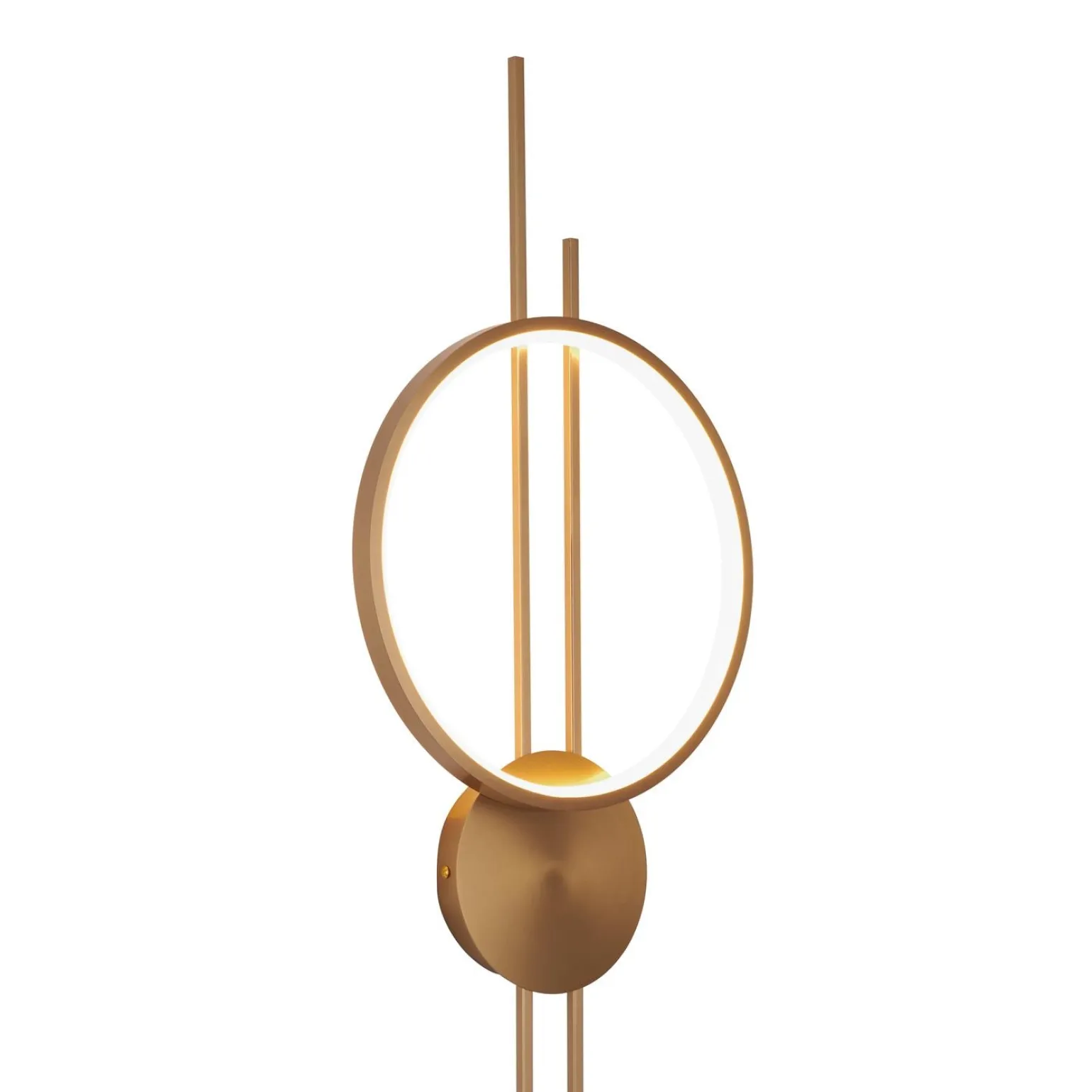 Designerska lampa ścienna ECLIPTICA LED złota 100 cm (ST-DL8532) - Step into Design