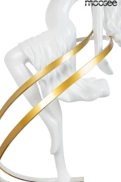 Designerska lampa podłogowa z pilotem zmiany barwy DANCING QUEEN (MSE1501100428) - Moosee