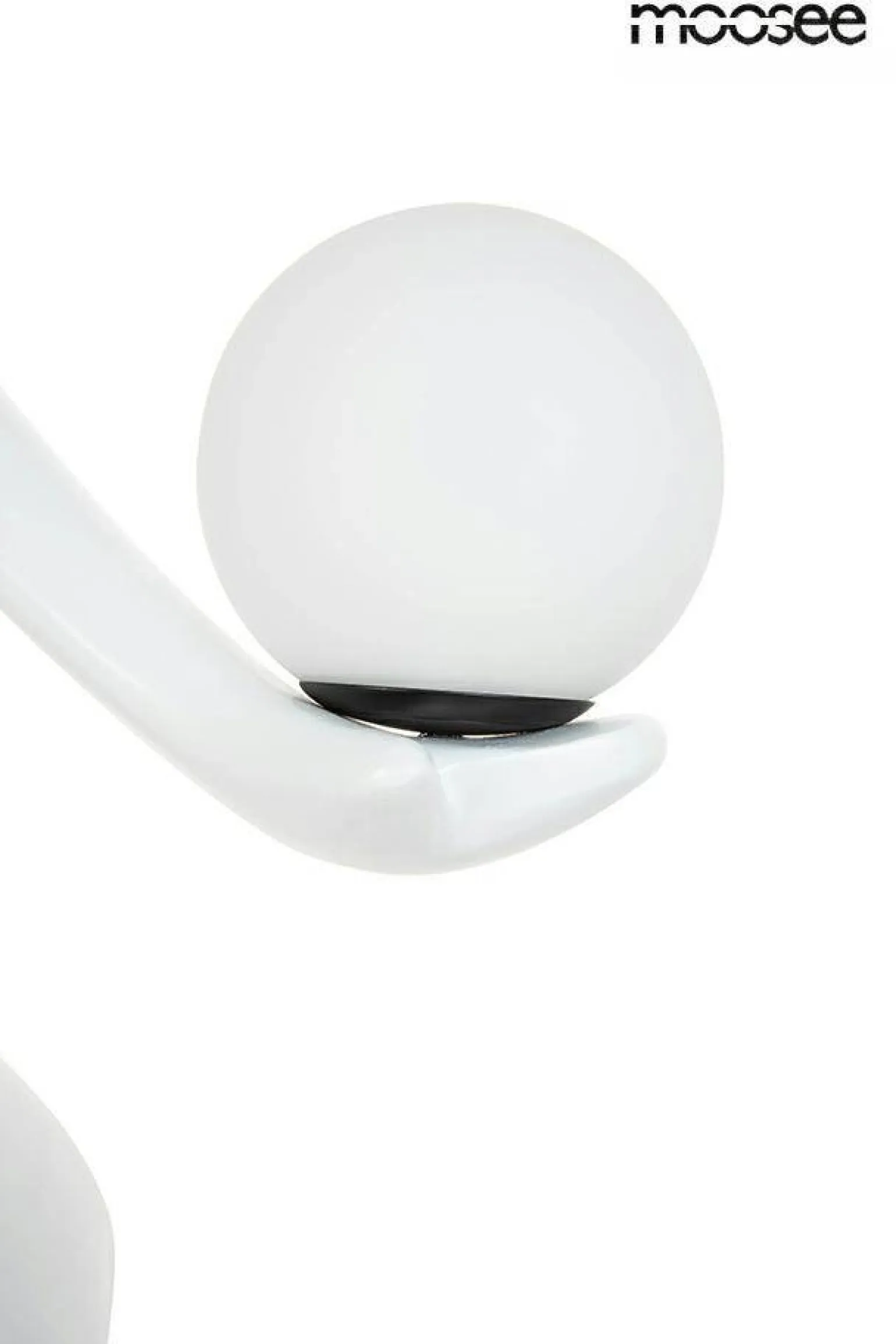 Designerska lampa podłogowa z pilotem zmiany barwy DANCING QUEEN (MSE1501100428) - Moosee