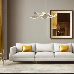 Designerska lampa wisząca do salonu LARGO 16W LED (ML1042) - Milagro