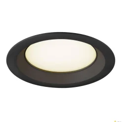 DOWNLIGHT V 150, lekko wpuszczana osłona czarna (1007483) - SLV