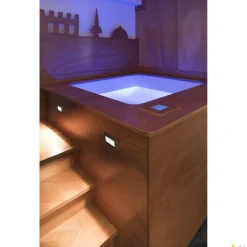 DOWNUNDER OUT LED M, lampa ścienna wpuszczana outdoor, LED, 3000K, antracyt (233625) - SLV