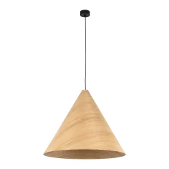 Drewniana lampa wisząca SOLIS WOOD DĄB JASNY (10597) - TK Lighting