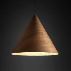 Drewniana lampa wisząca SOLIS WOOD DĄB JASNY (10597) - TK Lighting