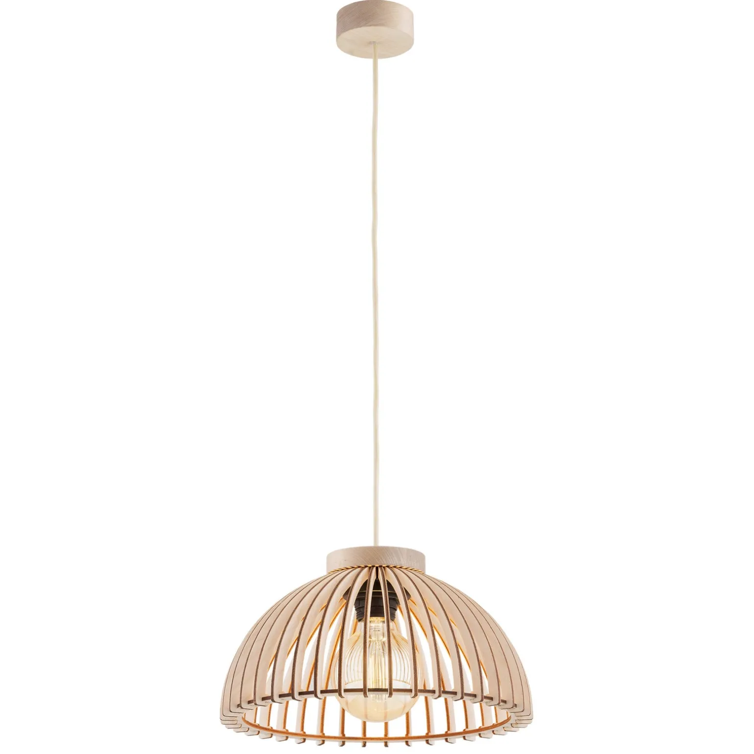 Drewniana lampa wisząca TRE (8633) - Argon