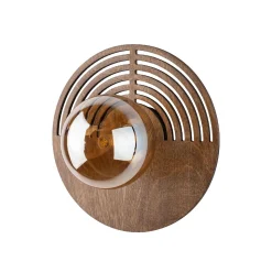 Drewniany kinkiet LUNAR WOOD 1XG9 250 (11013) - TK Lighting