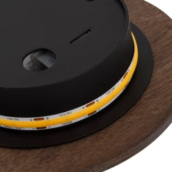 Drewniany kinkiet Ring Timber S (11288) - Nowodvorski