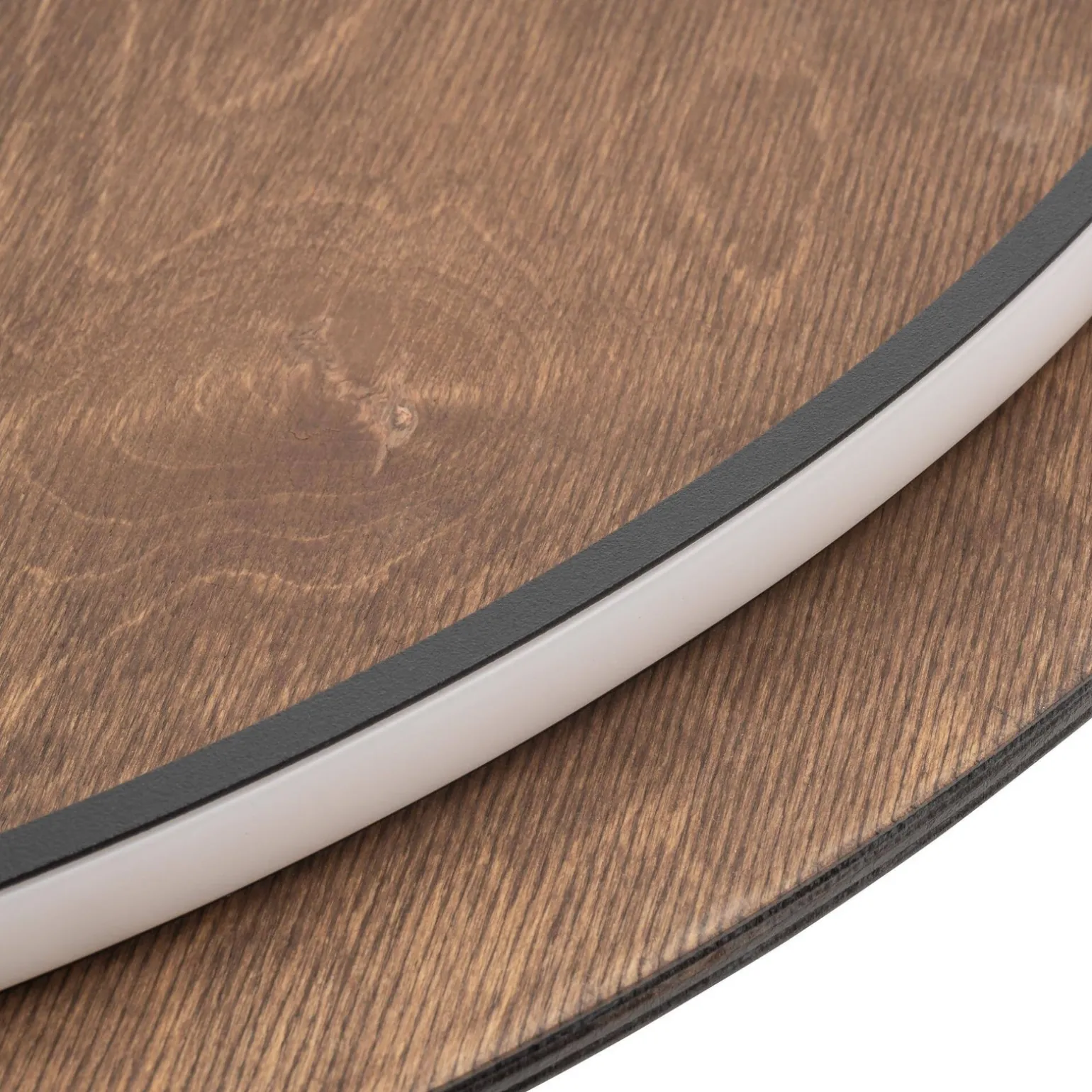 Drewniany kinkiet Ring Timber XXL (11178) - Nowodvorski