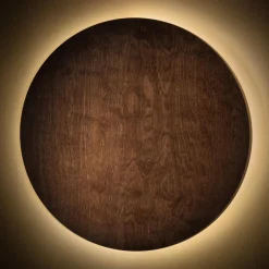 Drewniany kinkiet RING TIMBER LED XL (11292) - Nowodvorski